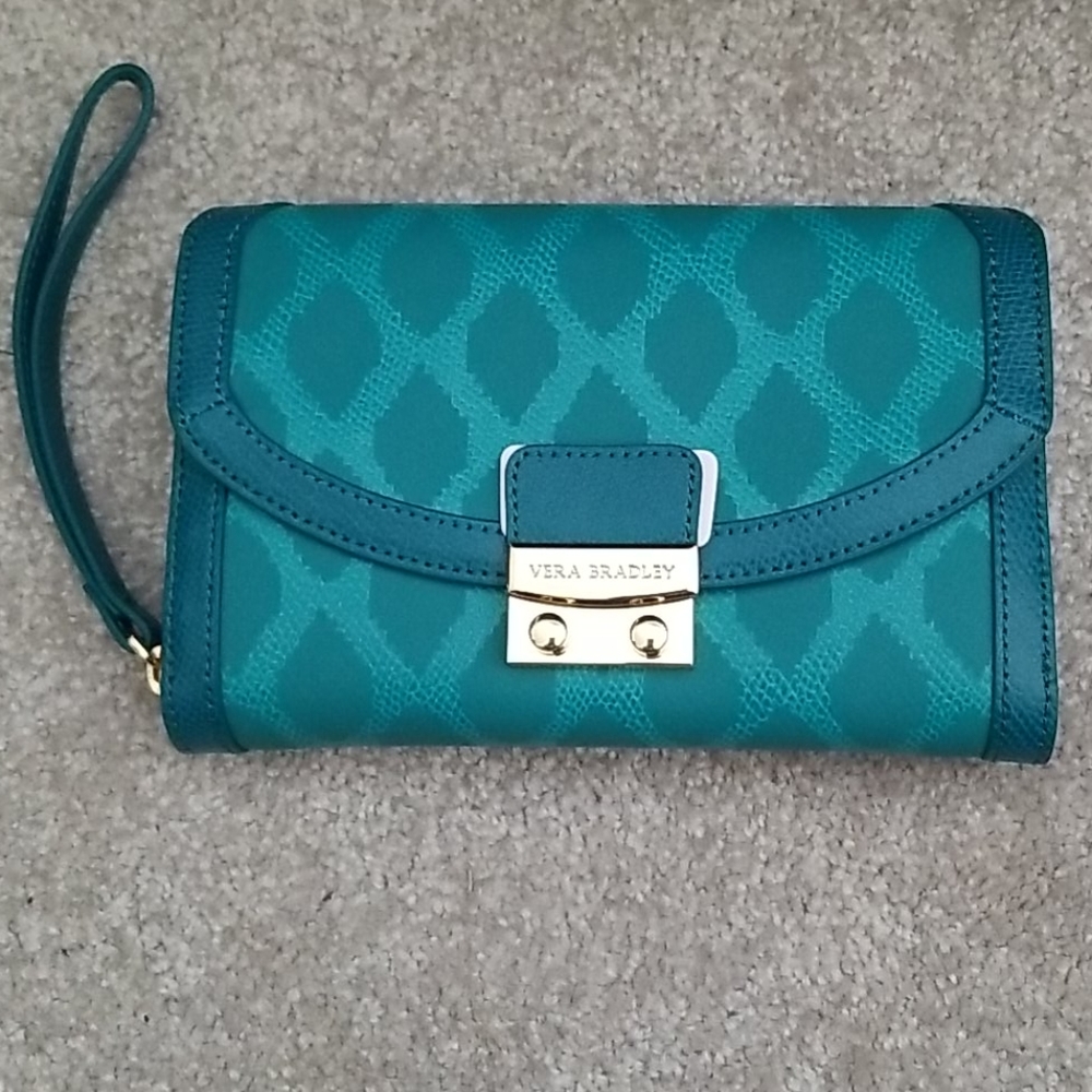 Vera Bradley Leather wristlet